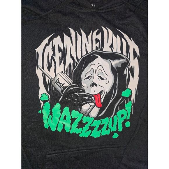 Ice Nine Kills Scream Ghost Face Sweater Hoodie Halloween Size Medium - Picture 2 of 6